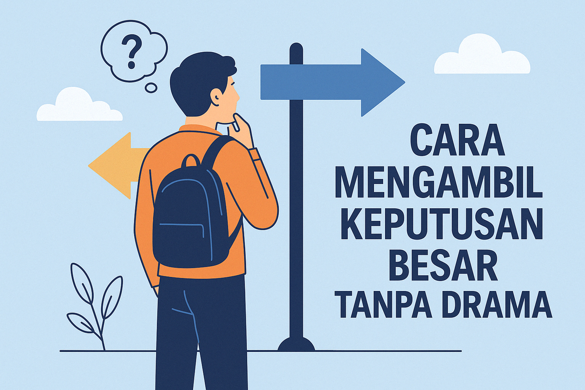 Cara Mengambil Keputusan Besar Tanpa Drama
