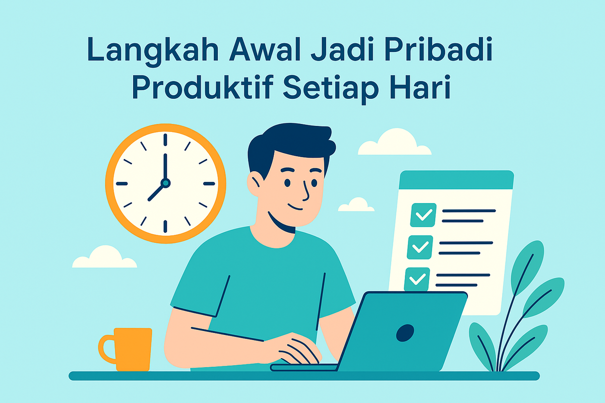 Langkah Awal Jadi Pribadi Produktif Setiap Hari