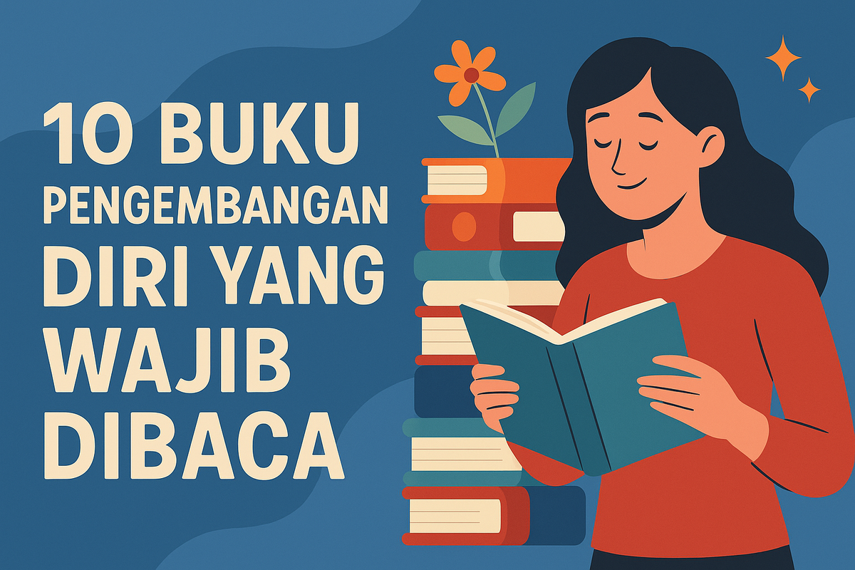 10 Buku Pengembangan Diri yang Wajib Dibaca