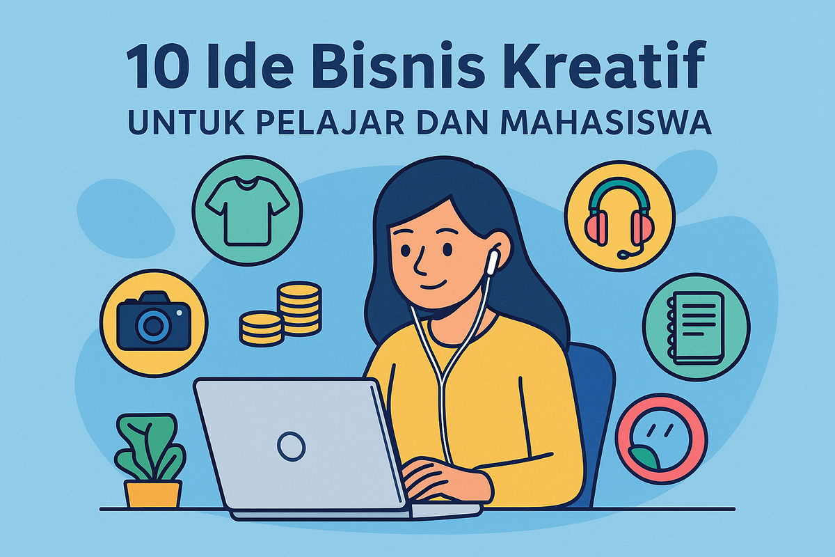 10 Ide Bisnis Kreatif untuk Pelajar dan Mahasiswa