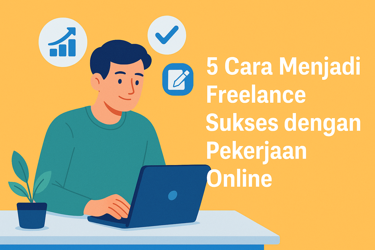5 Cara Menjadi Freelance Sukses dengan Pekerjaan Online