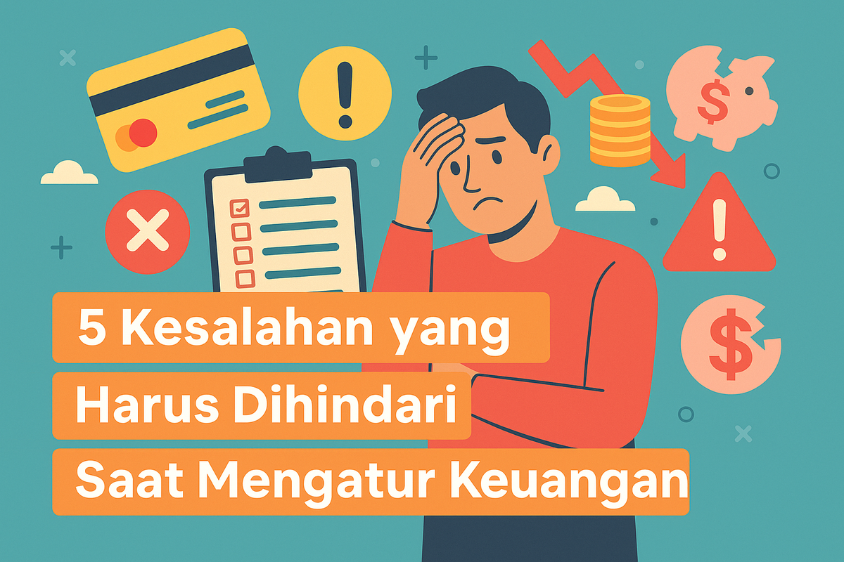 5 Kesalahan yang Harus Dihindari Saat Mengatur Keuangan