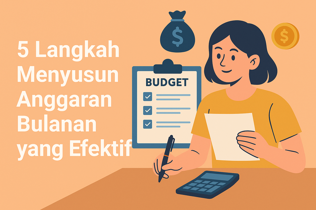 5 Langkah Menyusun Anggaran Bulanan yang Efektif