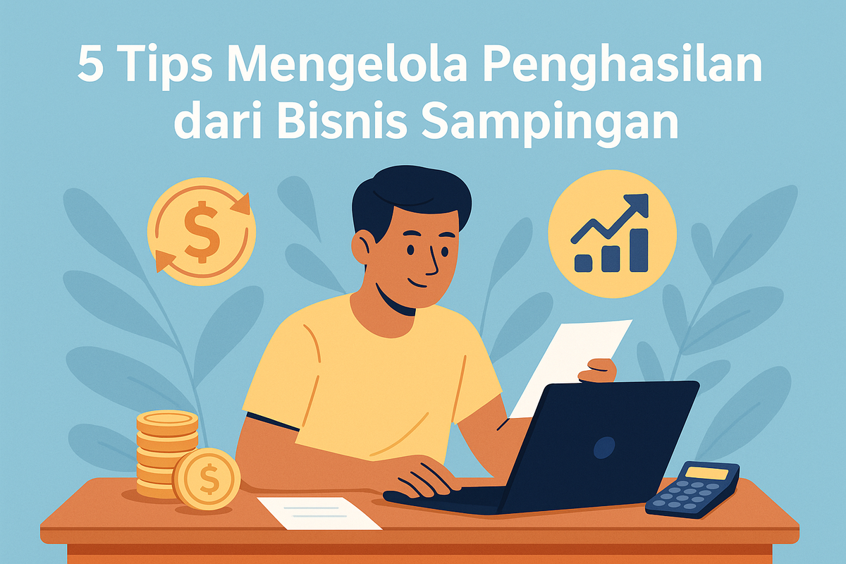 5 Tips Mengelola Penghasilan dari Bisnis Sampingan