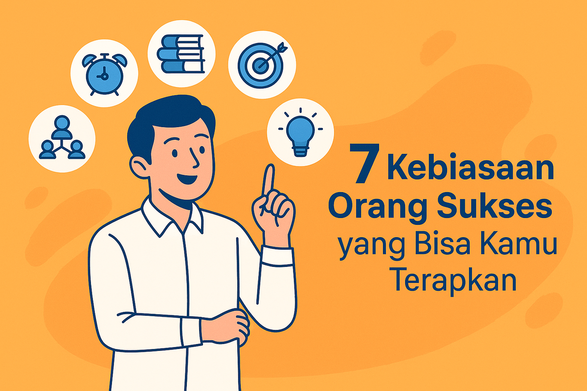 7 Kebiasaan Orang Sukses yang Bisa Kamu Terapkan