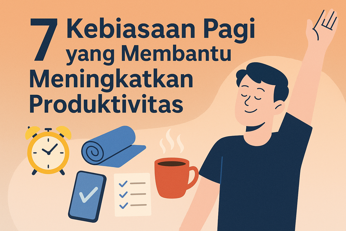7 Kebiasaan Pagi yang Membantu Meningkatkan Produktivitas
