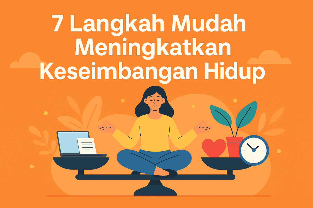 7 Langkah Mudah Meningkatkan Keseimbangan Hidup