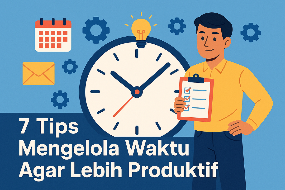 7 Tips Mengelola Waktu Agar Lebih Produktif