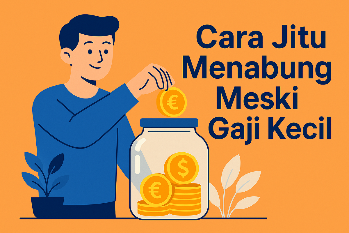 Cara Jitu Menabung Meski Gaji Kecil