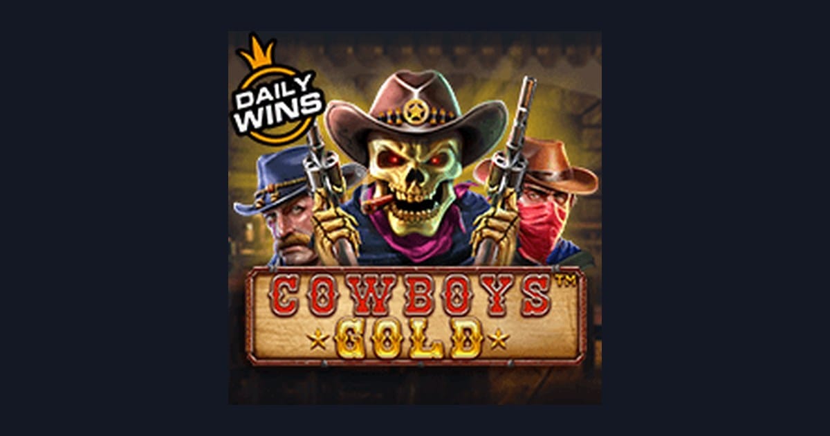 Cowboys Gold, Slot Anti Rungkad dengan Scatter Hitam Gacor